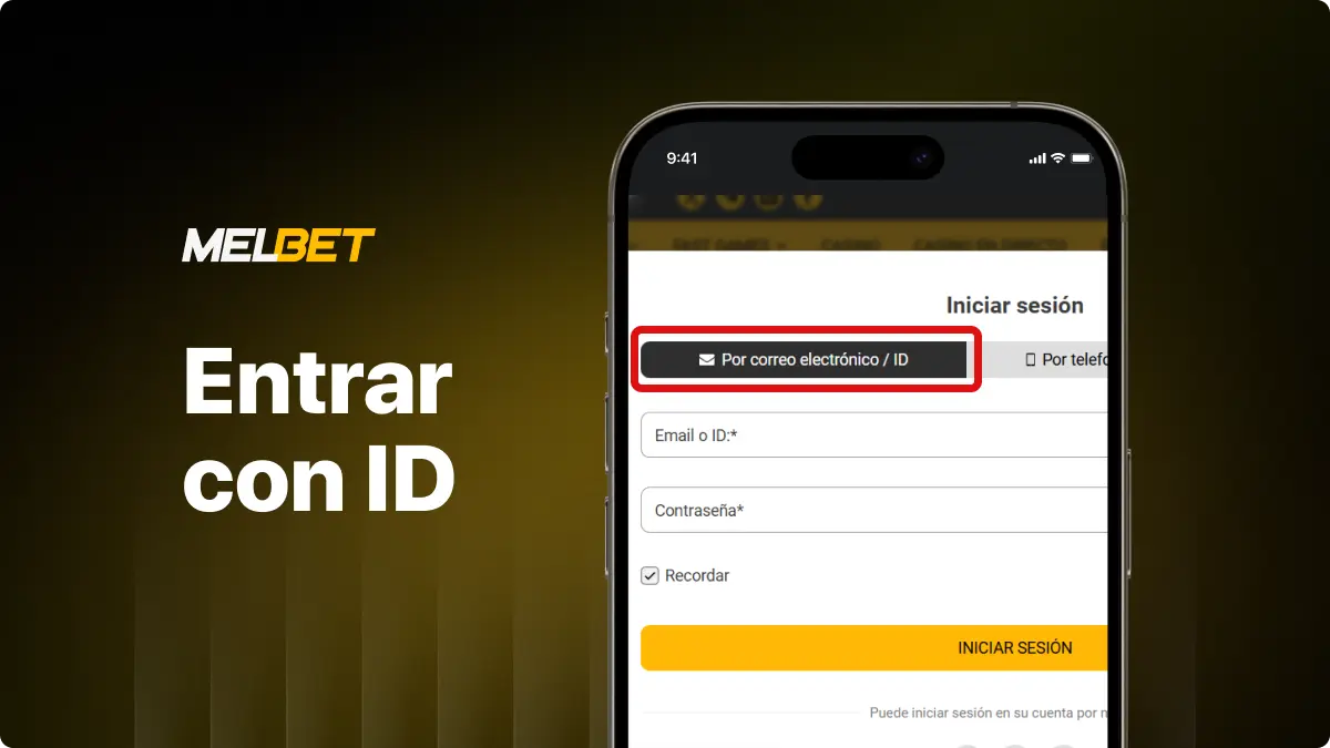 acceso melbet id